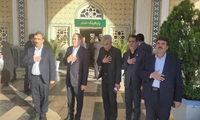 تشرف وزیر جهاد کشاورزی به حرم امام رضا (ع)در اولین سفر کاری واستعانت از امام مهربانیها برای توفیق برنامه های بخش کشاورزی