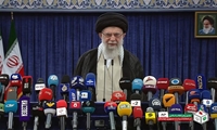 بیانات صبح امروز رهبر انقلاب پس از حضور در انتخابات ریاست جمهوری چهاردهم