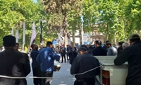 لرستان غرق در عزا و ماتم سیدالشهدای خدمت خادم الرضای شهید سید ابراهیم رئیسی ریاست جمهور فقید ایران اسلامی