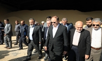 بازدید وزیر جهادکشاورزی از انبارهای نهاده و ذخایر کالاهای اساسی شرکت پشتیبانی امور دام و بازرگانی دولتی در بندر امام خمینی