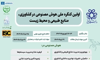اولین کنگره ملی هوش مصنوعی در کشاورزی، منابع طبیعی و محیط زیست