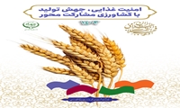 امنیت غذایی جهش تولید با کشاورزی مشارکت محور