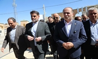 وزیر جهاد کشاورزی وارد شهرستان بهار شد