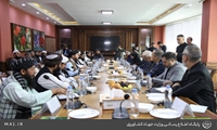 دیدار رسمی غلامرضا نوری وزیر جهادکشاورزی ایران . با عطاءاله عمری وزیر زراعت، آبیاری و مالداری افغانستان