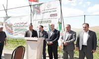 افتتاح بیش از هزار پروژه آب و خاک کشاورزی در کشور/ بزرگترین شبکه آبیاری ۱۵ هزار هکتاری در آذربایجان‌غربی بهره‌برداری شد