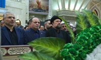 وزیر و کارکنان وزارت جهادکشاورزی با آرمان‌‌های امام راحل تجدید میثاق کردند