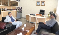 نشست مدیر هماهنگی ترویج کشاورزی جنوب کرمان با مدیرکل دفتر امور شهری و شوراهای اسلامی استانداری کرمان