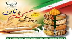 برپایی آئین های شکرگزاری در روز ملی گندم و نان 