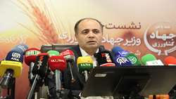 نشست خبری وزیر جهاد کشاورزی به مناسبت هفته دولت