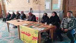 برگزاری مراسم گرامیداشت روز جهانی خاک در مصلی نماز جمعه شهر صائین قلعه شهرستان ابهر