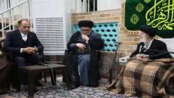 دیدار وزیر جهاد کشاورزی با حضرت آیت‌الله شبیری زنجانی در قم