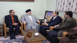 دیدار وزیر جهاد کشاورزی با آیت‌الله شهرستانی
