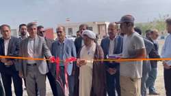 افتتاح کارخانه پودر ماهی در شهرستان بندر جاسک 