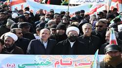 حضور پرشور کشاورزان و کارکنان سازمان جهادکشاورزی آذربایجان شرقی در راهپیمایی ٢٢ بهمن