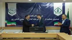 تفاهم نامه همکاری بین موسسه پژوهش‌ها و شرکت مادر تخصصی صندوق حمایت از توسعه سرمایه‌گذاری در بخش کشاورزی 
