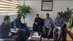 دیدار مسئول سازمان بسیج جامعه کشاورزی استان با ریاست سازمان جهاد کشاورزی خراسان رضوی