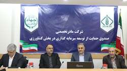 نقش صندوق‌های حمایتی در اقتصاد کشاورزی مردم‌محور تقویت می‌شود
