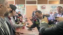حضور رئیس سازمان جهاد کشاورزی لرستان در جمع پرسنل دامپزشکی 