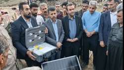 روشن شدن ۱۸۴ سیاه چادر عشایری در دزفول