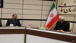 دیدار رئیس سازمان دامپزشکی کشور با استاندار خراسان شمالی