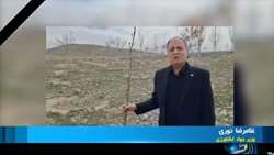 درختکاری وزیر جهاد کشاورزی در روز طبیعت 