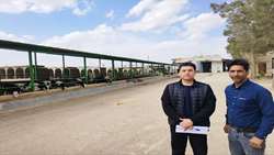 بازدید نظارتی از واحد دامداری گاو شیری در شهرستان شاهین‌شهر و میمه