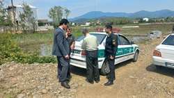 ورود قاطع جهاد کشاورزی تالش به تغییر کاربری در روستای  خمیرمحله 