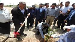 کلنگ‌زنی نیروگاه خورشیدی ۶.۵ مگاواتی نیروگاه سیکل ترکیبی جهرم