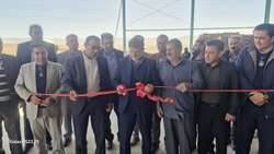 افتتاح یک واحد سردخانه مواد غذایی در داراب به مناسبت دهه فجر 