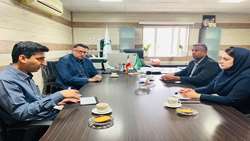 نشست مشترک مدیر امور اراضی جهاد کشاورزی هرمزگان و سرپرست اداره کل میراث فرهنگی، گردشگری وصنایع دستی