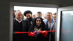 کشتارگاه طیور خوسف با حضور معاون رئیس‌جمهور  افتتاح شد