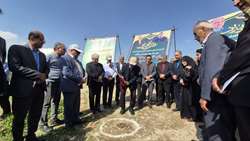 کلنگ اجرای فاز اول شبکه آبرسانی ۶۰۰ هکتاری دشت آبرزی گچساران به زمین خورد