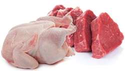 قیمت مرغ و گوشت قرمز در کردستان کاهش می‌یابد