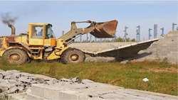 قلع و قمع گسترده ساخت‌وسازها و تفکیک‌های غیرمجاز در اراضی کشاورزی اسلامشهر