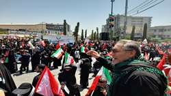 حضور گسترده خانواده بزرگ جهاد کشاورزی زنجان در آیین وداع و تشییع رهبر شهید انقلاب اسلامی