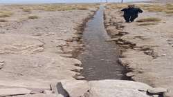 بازگشت حیات به مزارع سروستان؛ احیای قنات اسماعیل‌آباد پس از ۳۰ سال خشکسالی