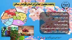 وضعیت محصول گیلاس در خراسان شمالی