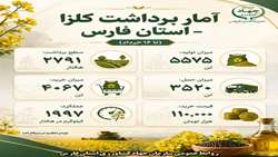  برداشت کلزا در استان فارس