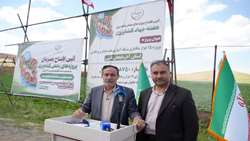 بهره‌برداری از بزرگترین پروژه شبکه آبیاری تحت فشار و زهکشی در آذربایجان غربی