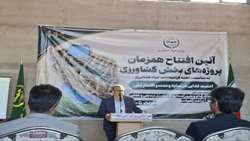افتتاح سراسری پروژه‌های کشاورزی با دستور رئیس‌جمهور؛ بهره‌برداری از دامداری ۲۰۰ رأسی در سلطانیه