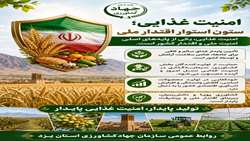 امنیت غذایی، زیر بنای اقتدار و امنیت ملی