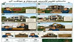 تغییر کاربری غیر مجاز و عواقب آن