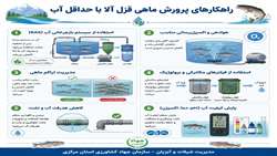راهکارهای پرورش ماهی قزل آلا با حداقل آب