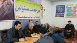برگزاری میز خدمت مدیریت جهاد کشاورزی شهرستان تبریز در نماز جمعه باسمنج