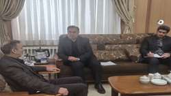 نشست مدیر کل دیوان محاسبات با رئیس سازمان جهاد کشاورزی خراسان شمالی 