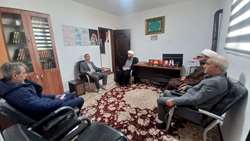 مسئولان جهاد کشاورزی خراسان شمالی با امام جمعه مانه و سملقان دیدار کردند