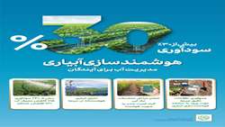 هوشمندسازی آبیاری و مدیریت پایدار منابع آب