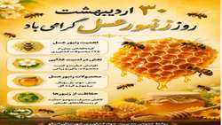 زنبور عسل، نماد تلاش، نظم و برکت در طبیعت است