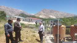 رفع شکستگی خط انتقال آب ۵۰ هکتار از باغات دنا با اقدام فوری جهاد کشاورزی