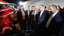 وزیر جهاد کشاورزی وارد مراغه شد